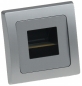 DELPHI silber LED-Einbauleuchte 