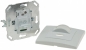 Unterputz PIR-Bewegungsmelder 160° LED geeignet, 2-Draht Technik, weiß