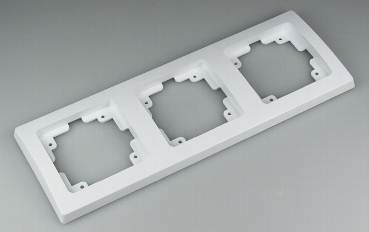 DELPHI weiß 3-fach Rahmen