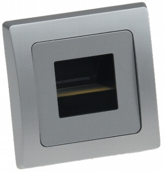 DELPHI silber LED-Einbauleuchte 
