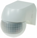 Aufputz Bewegungsmelder "CBM-Slim" 180° LED geeignet, IP44, 1-800W, weiß