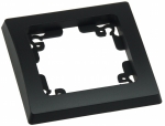DELPHI 1-fach Rahmen matt-schwarz