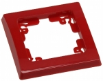 DELPHI 1-fach Rahmen rot